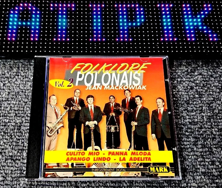 🎧 Folclore Polaco Vol 2 - Jean Mackowiak - CD Rare Tradition🎁 – photo 2